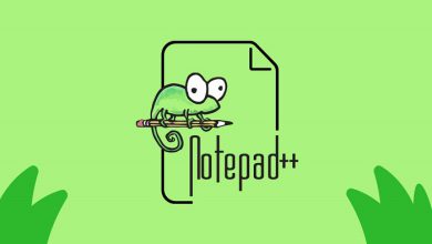 نرم افزار ویرایشگر متن ++ Notpad